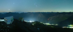 Archiv Foto Webcam Blickrichtung Arosa 03:00
