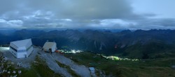 Archiv Foto Webcam Blickrichtung Arosa 01:00