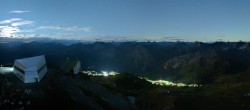 Archiv Foto Webcam Blickrichtung Arosa 23:00