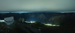 Archiv Foto Webcam Blickrichtung Arosa 23:00