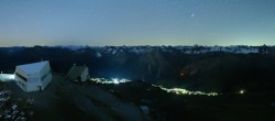 Archiv Foto Webcam Blickrichtung Arosa 03:00