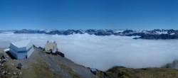 Archiv Foto Webcam Blickrichtung Arosa 01:00