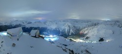 Archiv Foto Webcam Blickrichtung Arosa 01:00