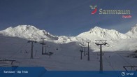 Archiv Foto Webcam Samnaun - Blickrichtung Viderjoch 08:00