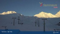 Archiv Foto Webcam Samnaun - Blickrichtung Viderjoch 07:00