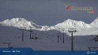 Archiv Foto Webcam Samnaun - Blickrichtung Viderjoch 08:00