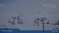 Archiv Foto Webcam Samnaun - Blickrichtung Viderjoch 08:00