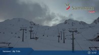 Archiv Foto Webcam Samnaun - Blickrichtung Viderjoch 16:00