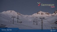 Archiv Foto Webcam Samnaun - Blickrichtung Viderjoch 06:00