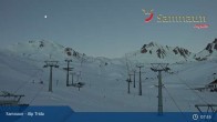 Archiv Foto Webcam Samnaun - Blickrichtung Viderjoch 07:00