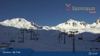 Archiv Foto Webcam Samnaun - Blickrichtung Viderjoch 08:00