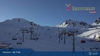 Archiv Foto Webcam Samnaun - Blickrichtung Viderjoch 14:00