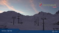 Archiv Foto Webcam Samnaun - Blickrichtung Viderjoch 02:00