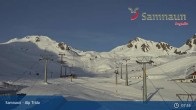 Archiv Foto Webcam Samnaun - Blickrichtung Viderjoch 07:00