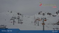 Archiv Foto Webcam Samnaun - Blickrichtung Viderjoch 08:00