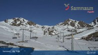 Archiv Foto Webcam Samnaun - Blickrichtung Viderjoch 07:00