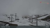 Archiv Foto Webcam Samnaun - Blickrichtung Viderjoch 08:00
