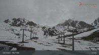Archiv Foto Webcam Samnaun - Blickrichtung Viderjoch 12:00