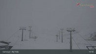 Archiv Foto Webcam Samnaun - Blickrichtung Viderjoch 18:00