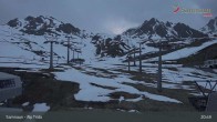 Archiv Foto Webcam Samnaun - Blickrichtung Viderjoch 02:00