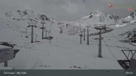 Archiv Foto Webcam Samnaun - Blickrichtung Viderjoch 08:00