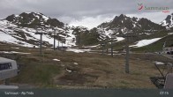 Archiv Foto Webcam Samnaun - Blickrichtung Viderjoch 06:00