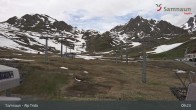 Archiv Foto Webcam Samnaun - Blickrichtung Viderjoch 08:00