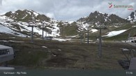 Archiv Foto Webcam Samnaun - Blickrichtung Viderjoch 10:00