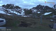 Archiv Foto Webcam Samnaun - Blickrichtung Viderjoch 04:00