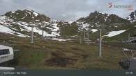 Archiv Foto Webcam Samnaun - Blickrichtung Viderjoch 06:00