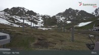 Archiv Foto Webcam Samnaun - Blickrichtung Viderjoch 08:00