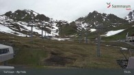 Archiv Foto Webcam Samnaun - Blickrichtung Viderjoch 14:00
