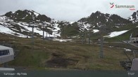 Archiv Foto Webcam Samnaun - Blickrichtung Viderjoch 16:00