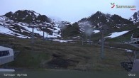 Archiv Foto Webcam Samnaun - Blickrichtung Viderjoch 04:00