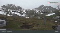 Archiv Foto Webcam Samnaun - Blickrichtung Viderjoch 06:00