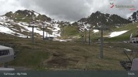 Archiv Foto Webcam Samnaun - Blickrichtung Viderjoch 12:00