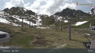 Archiv Foto Webcam Samnaun - Blickrichtung Viderjoch 14:00