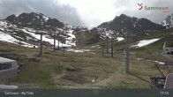 Archiv Foto Webcam Samnaun - Blickrichtung Viderjoch 16:00