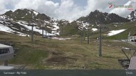 Archiv Foto Webcam Samnaun - Blickrichtung Viderjoch 12:00