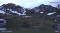 Archiv Foto Webcam Samnaun - Blickrichtung Viderjoch 04:00