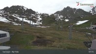 Archiv Foto Webcam Samnaun - Blickrichtung Viderjoch 06:00