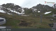 Archiv Foto Webcam Samnaun - Blickrichtung Viderjoch 07:00