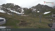 Archiv Foto Webcam Samnaun - Blickrichtung Viderjoch 14:00