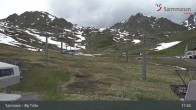 Archiv Foto Webcam Samnaun - Blickrichtung Viderjoch 16:00
