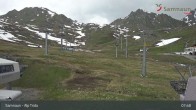 Archiv Foto Webcam Samnaun - Blickrichtung Viderjoch 07:00
