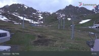 Archiv Foto Webcam Samnaun - Blickrichtung Viderjoch 00:00