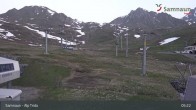 Archiv Foto Webcam Samnaun - Blickrichtung Viderjoch 04:00