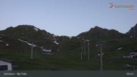 Archiv Foto Webcam Samnaun - Blickrichtung Viderjoch 04:00