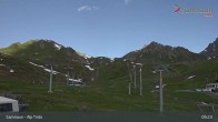 Archiv Foto Webcam Samnaun - Blickrichtung Viderjoch 08:00
