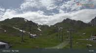 Archiv Foto Webcam Samnaun - Blickrichtung Viderjoch 14:00